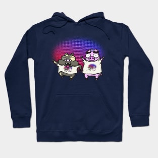 Cash Grab Pigs Wear Shirts Of Shirts! Hoodie